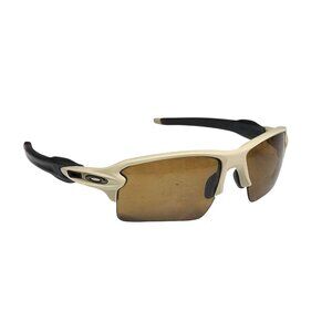 Oakley Flak 2.0 XL OO9188-38 Sunglasses Desert Tan & Brown Polarized- READ